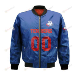 St. Francis Brooklyn Terriers Bomber Jacket 3D Printed Team Logo Custom Text And Number