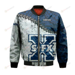 St. Francis Xavier X-Men Bomber Jacket 3D Printed Grunge Polynesian Tattoo