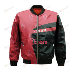 St. Johns Red Storm Bomber Jacket 3D Printed Special Style