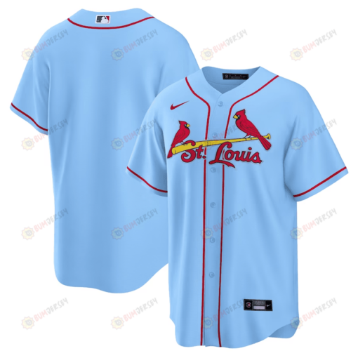 St. Louis Cardinals Alternate Men Jersey - Light Blue