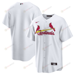 St. Louis Cardinals Home Blank Men Jersey - White