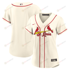 St. Louis Cardinals Women Alternate Jersey - Cream