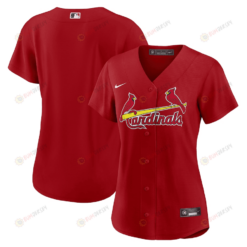 St. Louis Cardinals Women Alternate Jersey - Red