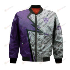 St. Thomas Tommies Bomber Jacket 3D Printed Abstract Pattern Sport