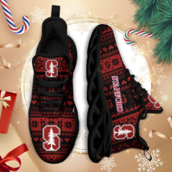 Stanford Cardinal Logo Brocade Pattern 3D Max Soul Sneaker Shoes