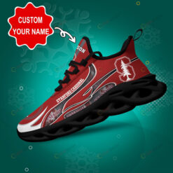 Stanford Cardinal Logo Unique Pattern Custom Name 3D Max Soul Sneaker Shoes