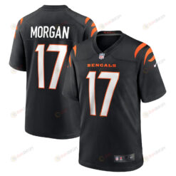 Stanley Morgan 17 Cincinnati Bengals Men's Jersey - Black