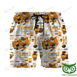 Star Trek The Next Generation Yellow Team Hawaiian Short Summer Shorts Men Shorts - Print Shorts