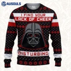 Star War I Find Your Lack Of Cheer Disturbing Ugly Sweaters For Men Women Unisex