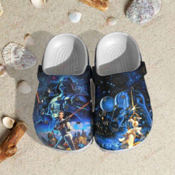Star Wars Bad Bunny Rubber Crocs Crocband Clog Comfortable Water Shoes - AOP Clog