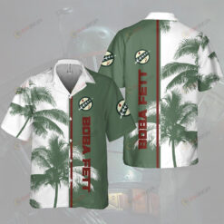 Star Wars Boba Fett 3D Printed Hawaiian Shirt