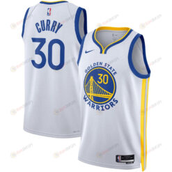 Stephen Curry 30 Golden State Warriors 2022-23 Swingman Men Jersey - Association Edition - White