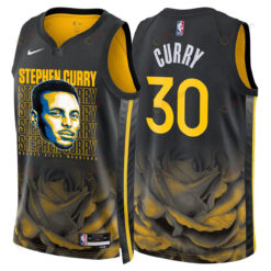 Stephen Curry 30 The Heart Of The Warriors 2022-23 Jersey - Screen Print Graphics
