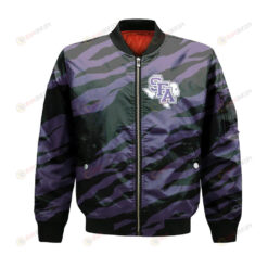 Stephen F. Austin Lumberjacks Bomber Jacket 3D Printed Sport Style Team Logo Pattern