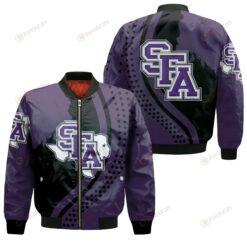 Stephen F. Austin Lumberjacks - USA Map Bomber Jacket 3D Printed