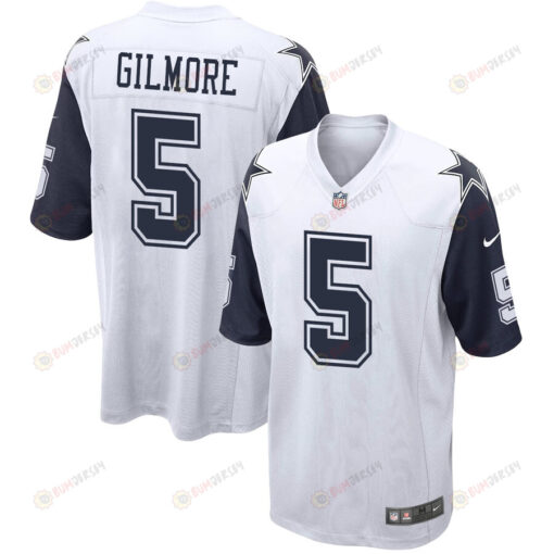 Stephon Gilmore 5 Dallas Cowboys Alternate Game Men Jersey - White