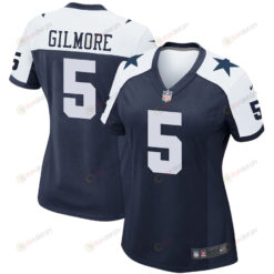 Stephon Gilmore 5 Dallas Cowboys Alternate Game Women Jersey - Navy