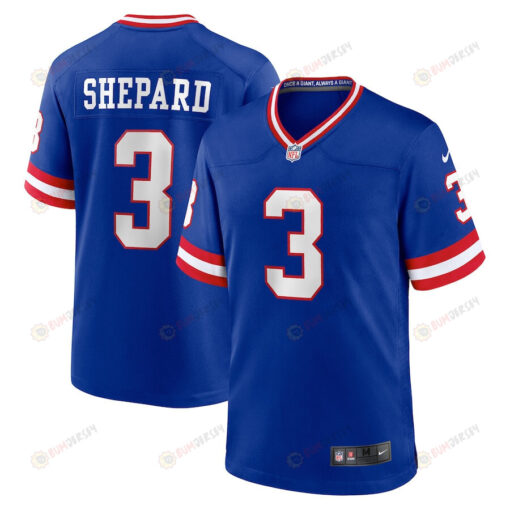 Sterling Shepard New York Giants Classic Player Game Jersey - Royal