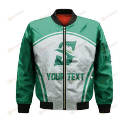 Stetson Hatters Bomber Jacket 3D Printed Custom Text And Number Curve Style Sport