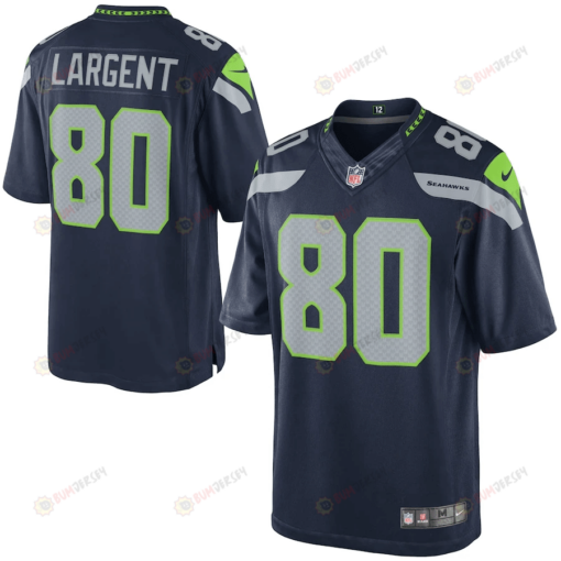 Steve Largent 80 Seattle Seahawks Retired Player Limited Jersey - College Navy