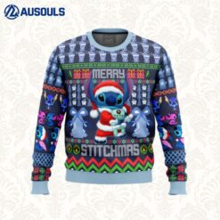 Stitch Lilo and Stitch Ugly Sweaters For Men Women Unisex