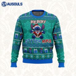 Stitch Merry Stitchmas Ugly Sweaters For Men Women Unisex
