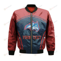 Stony Brook Seawolves Bomber Jacket 3D Printed Custom Text And Number Curve Style Sport