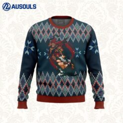 Street Fighter Ryu and Akuma Ugly Sweaters For Men Women Unisex