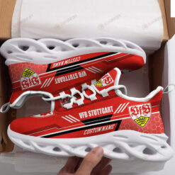 Stuttgart Logo Custom Name Pattern 3D Max Soul Sneaker Shoes