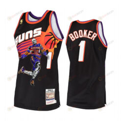 Suns x Warren Lotas Devin Booker 1 Son Of The Valley Black Jersey