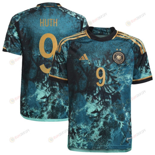 Svenja Huth 9 Germany 2023 National Team Away Youth Jersey