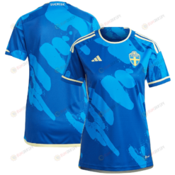 Sweden Women National Team 2022/23 Away Blank Jersey - Royal