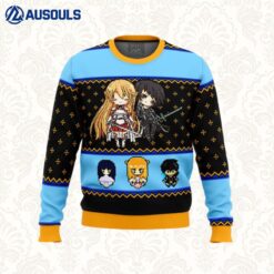 Sword Art Online Sprites Ugly Sweaters For Men Women Unisex