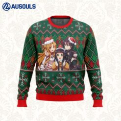 Sword Art Online Ugly Sweaters For Men Women Unisex