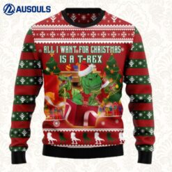 T Rex Christmas'S Gift Ugly Sweaters For Men Women Unisex