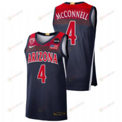 T.J. McConnell 4 Arizona Wildcats Alumni Elite Limited Men Jersey - Navy