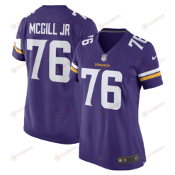 T.Y. McGill Jr. Minnesota Vikings Women's Game Player Jersey - Purple