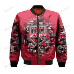 TFC Academy Bomber Jacket 3D Printed Camouflage Vintage