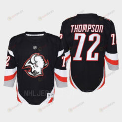 Tage Thompson 72 Buffalo Sabres 2022-23 Goathead Third Player Youth Jersey Black