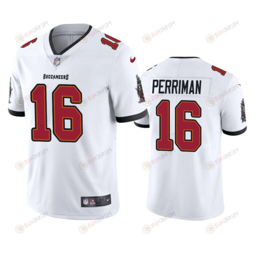 Tampa Bay Buccaneers Breshad Perriman 16 White Vapor Limited Jersey