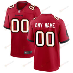 Tampa Bay Buccaneers Custom Game Jersey - Red