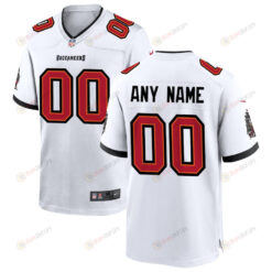 Tampa Bay Buccaneers Custom Game Jersey - White