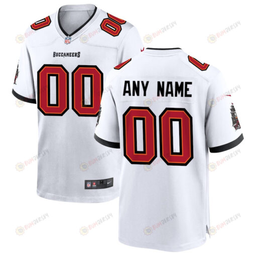 Tampa Bay Buccaneers Custom Game Jersey - White