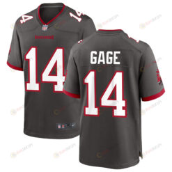 Tampa Bay Buccaneers Russell Gage 14 Alternate Game Jersey - Pewter Jersey