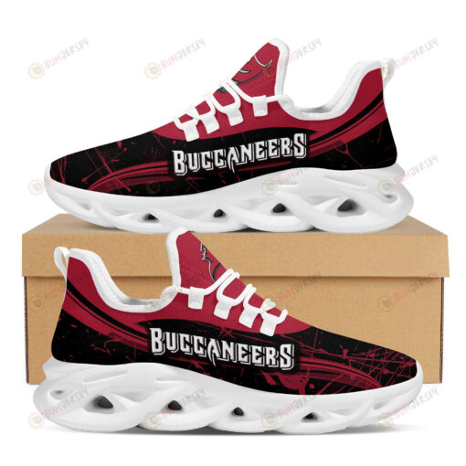 Tampa Bay Buccaneers Splash Colors Design Pattern 3D Max Soul Sneaker Shoes