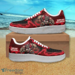 Tampa Bay Buccaneers Symbol Player Air Force 1 Shoes Sneaker In Red