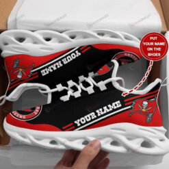 Tampa Bay Buccaneers Team Logo Custom Name 3d Blade Shoes Sneaker