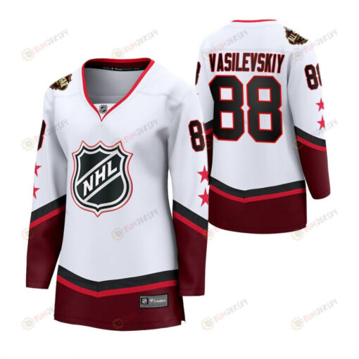 Tampa Bay Lightning Andrei Vasilevskiy 88 2022 All-Star Women White Eastern Jersey