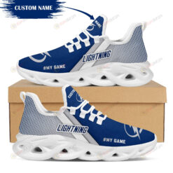 Tampa Bay Lightning Logo Custom Name Pattern 3D Max Soul Sneaker Shoes