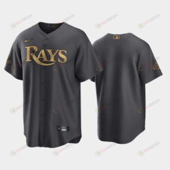 Tampa Bay Rays 2022-23 All-Star Game AL Charcoal Jersey